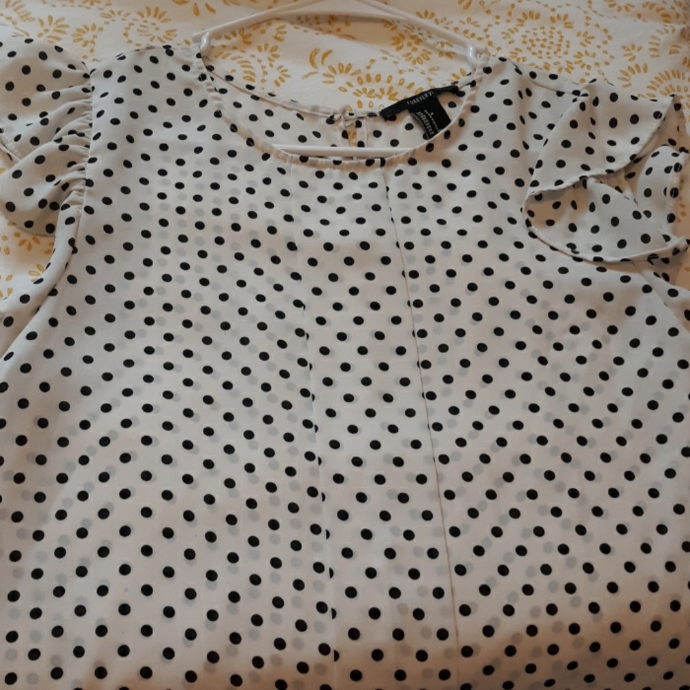 Polk a dot blouse